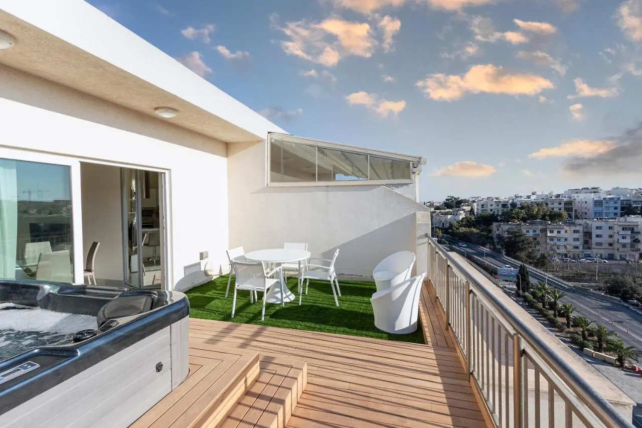 Vp72- Modern Penthouse With Jacuzzi And Open Views Apartment Saint Julian's